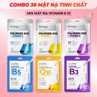 Mặt Nạ B5 Repair Vitamin Phục Hồi Da Dưỡng Ẩm Giảm Sưng Mụn Đỏ Dịu Da Dưỡng Trắng Da Mask Giấy Đắp Mặt A,B,C,E