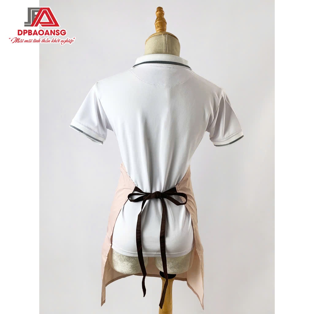Tạp Dề Dù Dáng Dài Bảo Vệ Quần Áo Khỏi Nước, Dầu Mỡ - Nhiều Màu Cho Bếp Ăn, Quán, Tiệm Nail, Spa