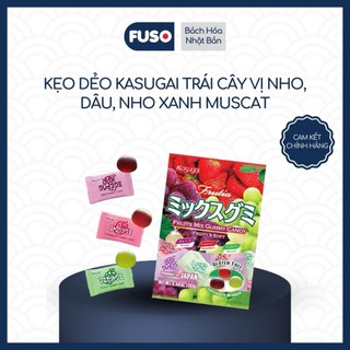 Kẹo Dẻo Kasugai Trái Cây - Dẻo Mềm, Đậm Vị Trái Cây Nhật Bản