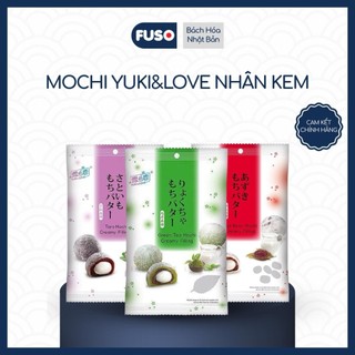 Mochi Yuki&Love Nhân Kem 15 Cái/Gói - Bánh Mochi Creamy Filling