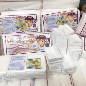 Khăn Khô Đa Năng Baby Hiền Trang Siêu Mềm Mịn, An Toàn Cho Da (~160g/1 Túi )
