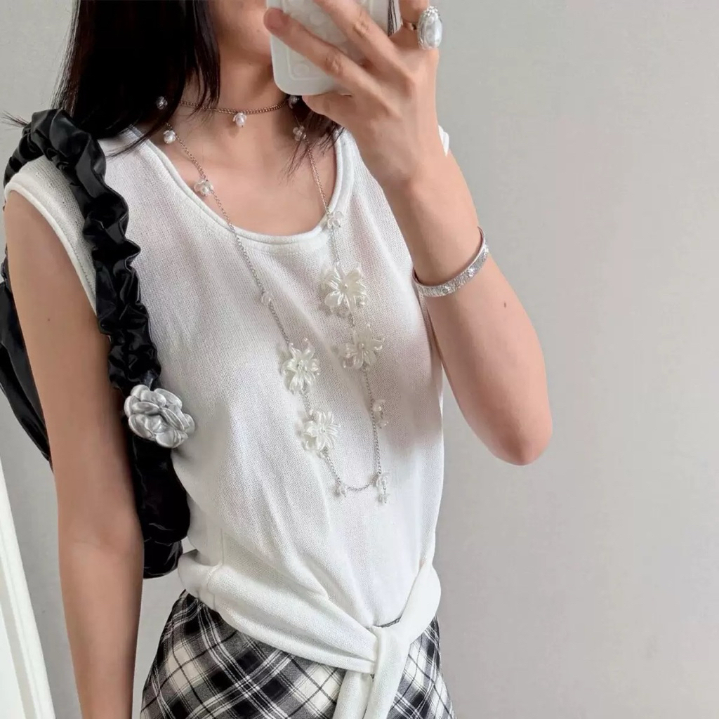 Dây Chuyền Đeo Bụng FLORY QUEMEO Vòng Eo Phụ Kiện Thời Trang Cánh Hoa Có Thể đeo Cổ