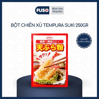 Bột Chiên Xù Tempura Suki 250gr - Công Thức Chuẩn Nhật Bản, Lớp Chiên Giòn Xốp, Dễ Sử Dụng Tại Nhà, Phù Hợp Nhiều Loại T