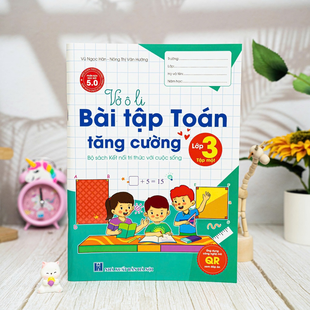 Sách - H An Phúc - Vở Bài Tập Tăng Cường Toán Tăng Cường lớp 3 tập 1 Kết Nối