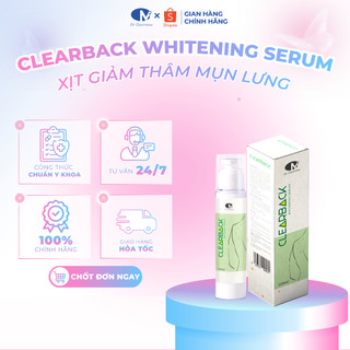 Xịt Giảm Mụn Lưng AHA Và BHA, Giảm Mụn Mông, Mụn Ngực, Mụn Cánh Tay, Viêm Nang Lông Dr Cosmess 120ml