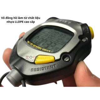 Đồng hồ bấm giờ Casio HS-70W Chính Hãng , bấm giây 100 Lap , chịu nước 50m