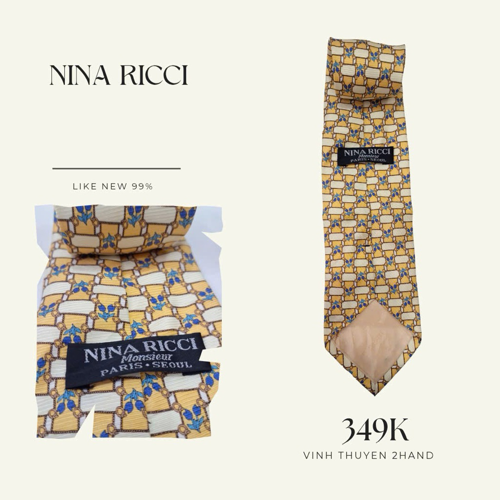 Cà vạt 2nd cao cấp - nhiều mẫu