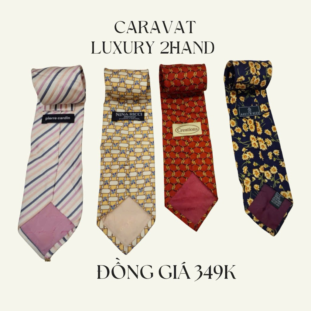 Cà vạt 2nd cao cấp - nhiều mẫu