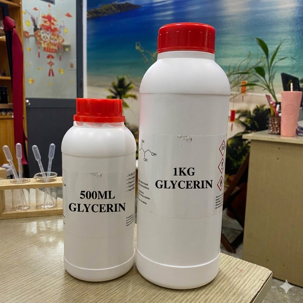 GLYCERIN THỰC VẬT - NGUYÊN LIỆU MỸ PHẨM