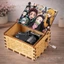 Hộp nhạc gỗ mini in hình Merry Christmas - Giáng Sinh nhiều mẫu anime hot Kimetsu Conan - Music box xinh xắn