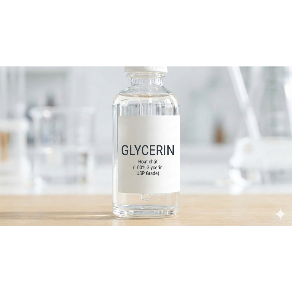 GLYCERIN THỰC VẬT - NGUYÊN LIỆU MỸ PHẨM