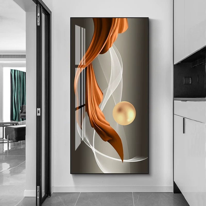 Tranh Treo Decor "Hươu Tài Lộc" Tranh Decor - Tranh Treo Phòng khách, Tranh Treo phòng ngủ, Tranh tráng gương Treo Tường