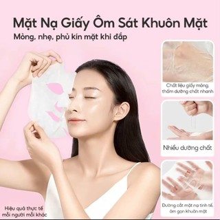 COMBO Mặt Nạ Dưỡng Da Mix Theo Làn Da Cấp Ẩm Trắng Da Giảm Thâm Nám Và Mụn Mask Giấy Đắp Mặt Tinh Chất Vitamin Trái Cây