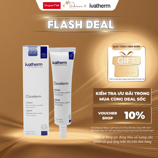 Kem Dưỡng Phục Hồi Hàng Rào Bảo Vệ Da Và Ngăn Ngừa Sẹo Ivatherm Cicaderm Cream