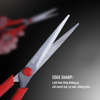 (Đức) Set 3 Kéo Đa Năng GKOCH Thép Không Gỉ Sắc Bền