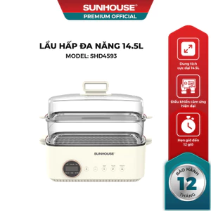 Lẩu hấp đa năng 14.5L SUNHOUSE SHD4593