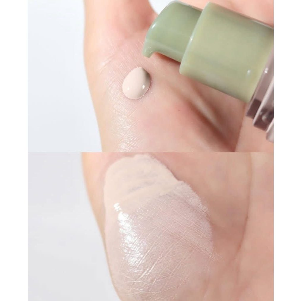 H65_ Kem nền BB Cream Heveblue Derma Heal Zinc Green Tea Natural RX BB Cream