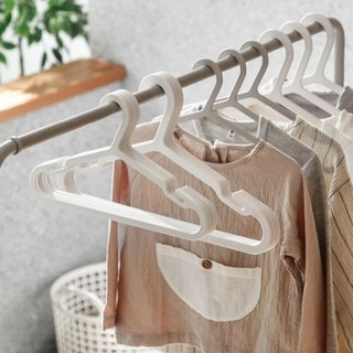 Móc treo nhựa cho người lớn GREENSINDOOR 50Pcs Móc treo quần áo đa năng,Có móc,chống nước