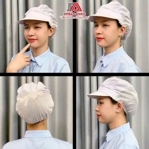 Nón Lưới Trùm Tóc Nam Nữ Công Nhân Màu Trắng – Ngành Thực Phẩm, Bếp