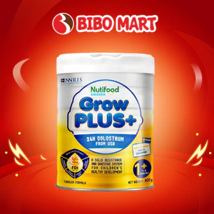 Sữa GrowPLUS+ Vàng 1+ 800g Cho Bé 1-2 Tuổi Sữa Bột Hỗ Trợ Phát Triển Chiều Cao - Bibo Mart