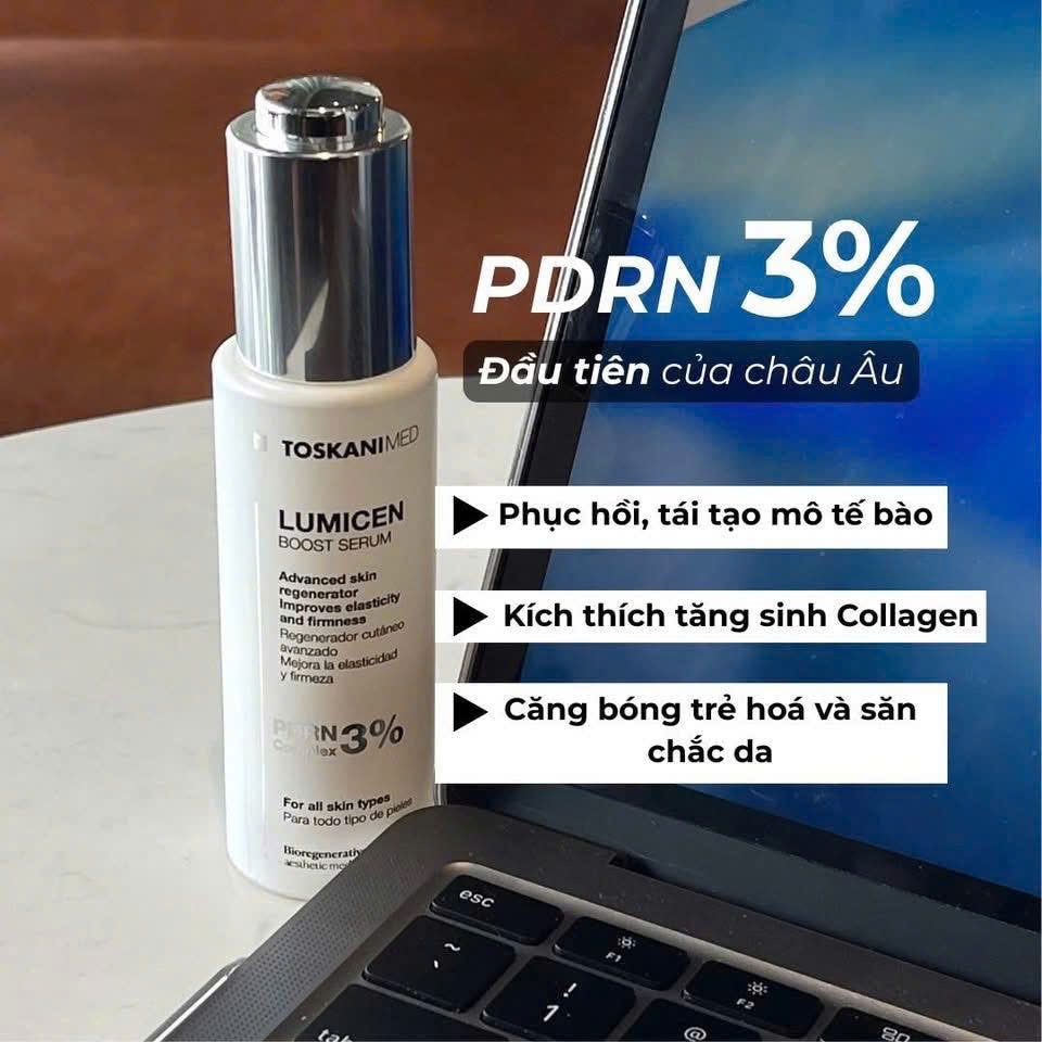 Serum phục hồi da Lumicen Boost Serum Toskani PDRN 30ml - Phương An House