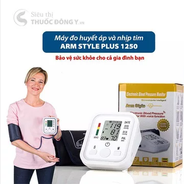 Máy đo huyết áp tự động ARM STYLE Của NHẬT BẢN CHÍNH HÃNG (đo bắp tay)