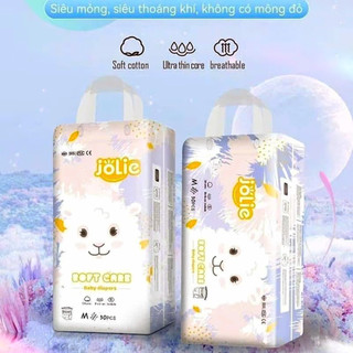 (4 bịch 200 miếng) Bỉm tã quần cho bé, hãng JOLIE mềm mỏng thấm hút nhanh an toàn, đủ size từ 6-24kg