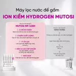 Máy Lọc Nước Để Gầm Ion Kiềm Hydrogen 11 Lõi, UV LED Diệt Khuẩn MUTOSI MP-U28H — ảnh 6