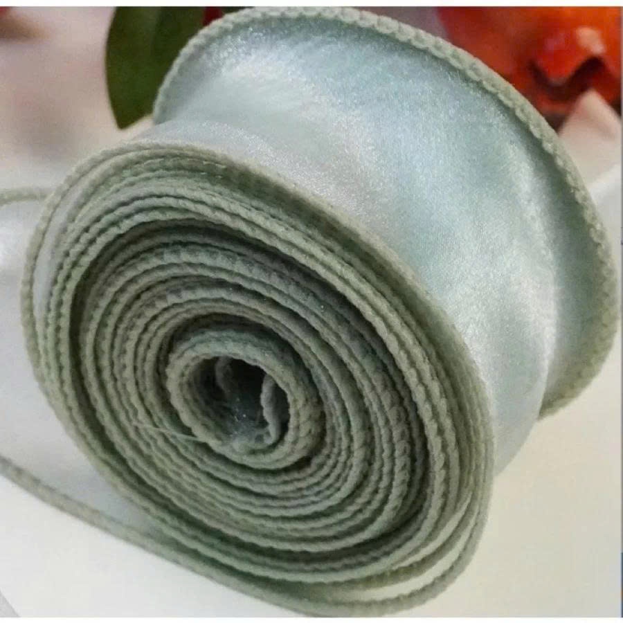 Cuộn ruy băng voan sóng KHÔNG LÕI 4cm dài 9m trang trí bó hoa, hôp quà,...