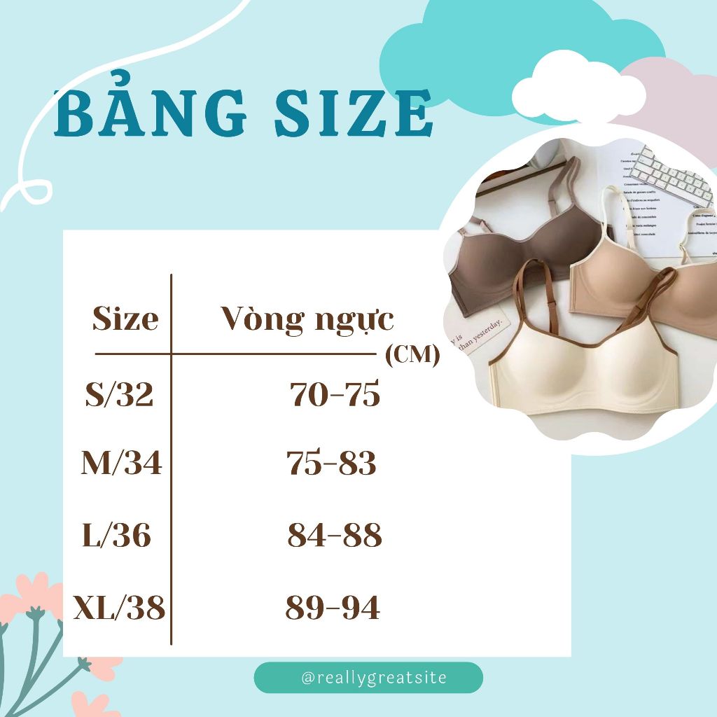 Áo ngực nữ su đúc không gọng đệm mút mỏng mềm mại ôm ngực chống chảy xệ không lộ viền LANIXA A141