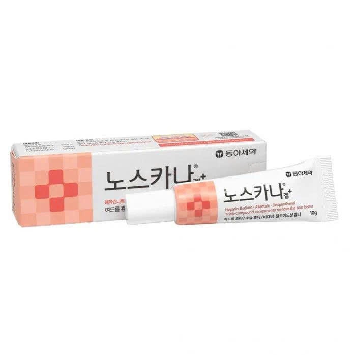 E38_Kem bôi hỗ trợ mờ sẹo da dạng gel Noscarna 10g