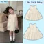 Váy Cho Bé Gái, Váy Bé Gái Hot Trend Phong Cách Tiểu Thư Nhẹ Nhàng Chất Liệu Cotton