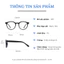 Mắt kính nữ nam giả cận gọng kính cận tròn Tata phong cách basic thay được tròng cận phong cách Ulzzang trẻ trung 055