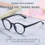 Mắt kính nữ nam giả cận gọng kính cận tròn Tata phong cách basic thay được tròng cận phong cách Ulzzang trẻ trung 055