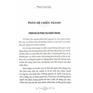 Sách Học Thuật Binh Pháp - Phạm Giật Đức