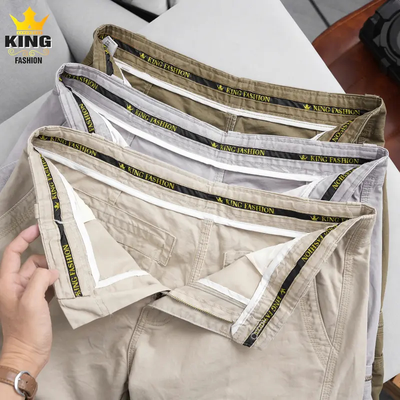 Quần Short Túi Hộp Nam Cao Cấp KINGFASHION Chất Kaki Form Suông - Đẳng Cấp Phong Cách Phái Mạnh