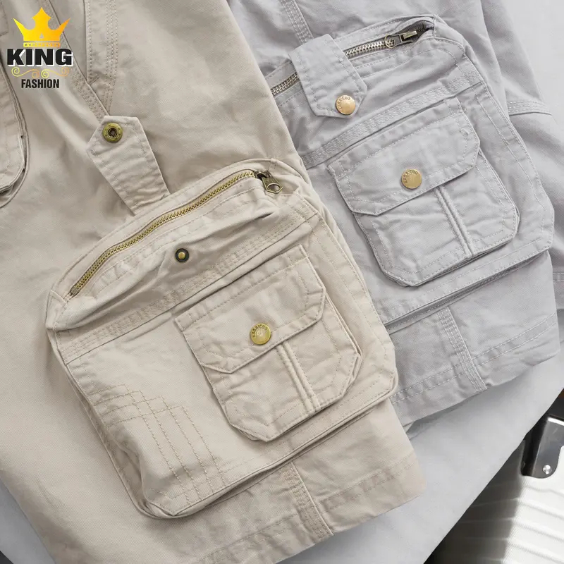 Quần Short Túi Hộp Nam Cao Cấp KINGFASHION Chất Kaki Form Suông - Đẳng Cấp Phong Cách Phái Mạnh