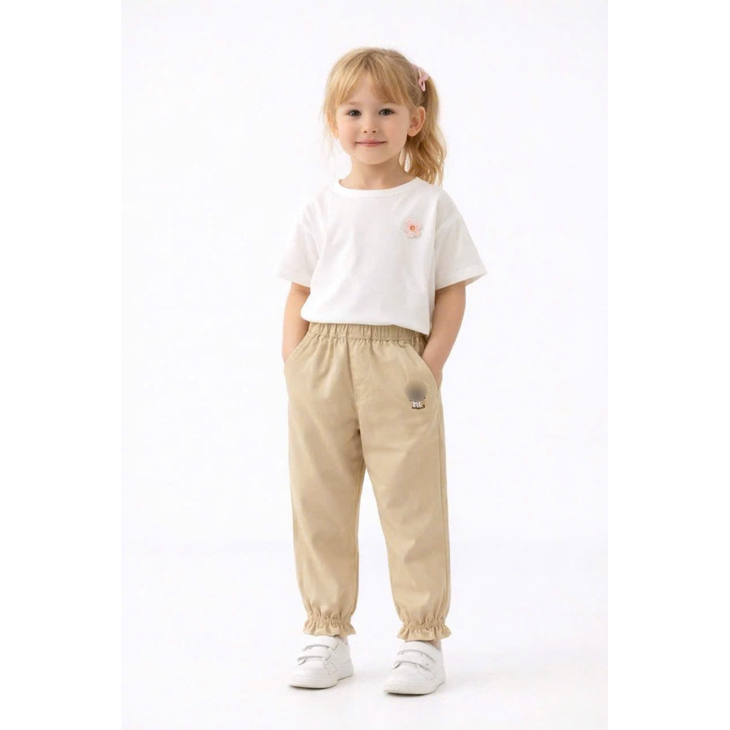Quần Dài Trẻ Em Kaki Gió Xuất Dư T.W Unisex Size 110-160 (16-50kg), Bé Trai Bé Gái K014 K015