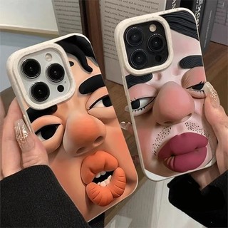 Ốp Lưng iPhone lúa mì nhân vật mũi to hài hước ốp dẻo iphone 17 air 16 16promax 11/12/13/14/15/ProMax 7plus lm0165