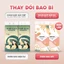 Khăn giấy vệ sinh treo tường sắc hạ bản to Top Gia 1280 tờ 4 lớp bản to mềm mịn phiên bản mới