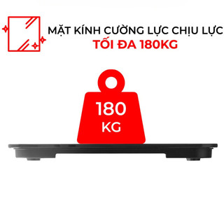 Cân Sức Khỏe Điện Tử Đo Thông Minh Rapido 20 Chỉ Số Kết Nối Bluetooth Đo Chỉ Số Cân Nặng, Đo Lượng Chất Béo BH 12 tháng