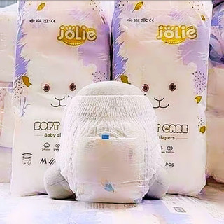 (Combo 2 bịch) bỉm tã quần cho bé, Hãng JOLIE chất lượng cao thấm hút gấp 4 lần, đủ size từ 6-24kg