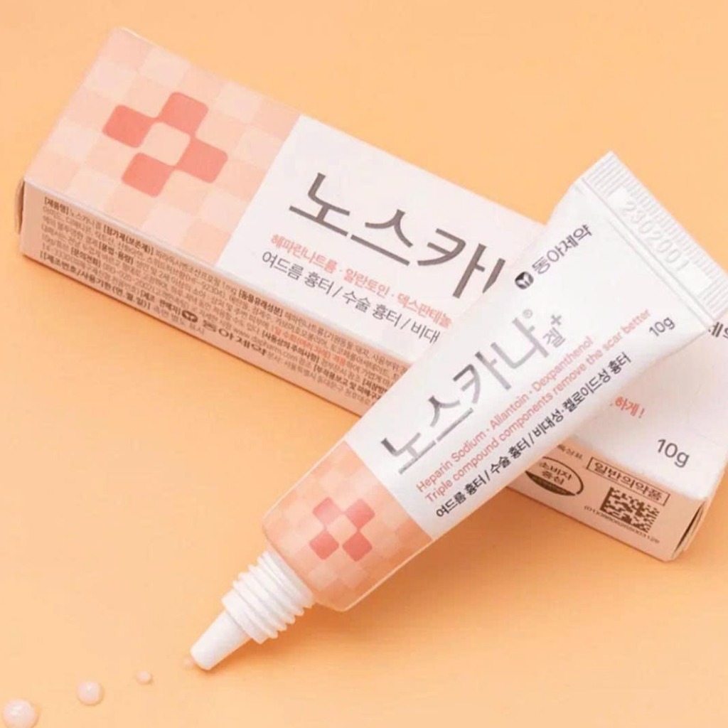 E38_Kem bôi hỗ trợ mờ sẹo da dạng gel Noscarna 10g