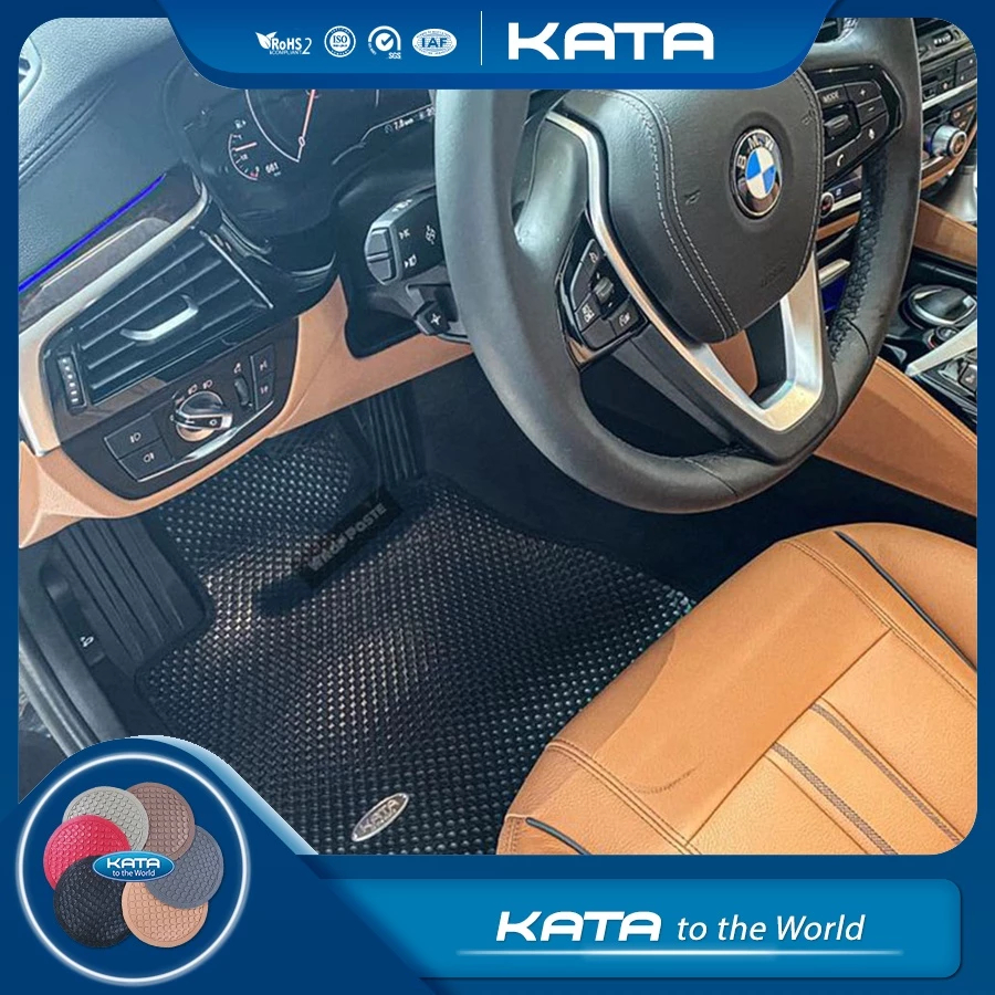 Thảm lót ô tô KATA cho xe BMW Series 4  (2020 - 2026) - Khít với sàn, Chống trơn, Không mùi, Không ẩm mốc