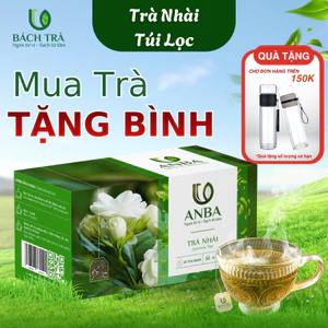 Trà Nhài Túi Lọc ANBA | Hương Nhài Thanh Dịu – Ấm Bụng Mùa Đông | Giảm Căng Thẳng – Hộp 25 Túi Lọc