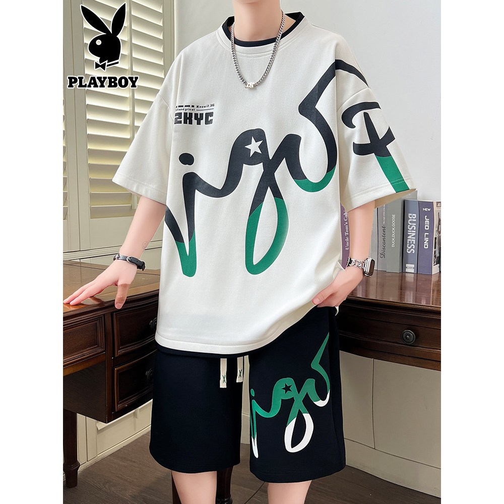 Set đồ bộ HappyFamily - Bộ quần áo Nam họa tiết 2NYC chất cotton 100 cao cấp