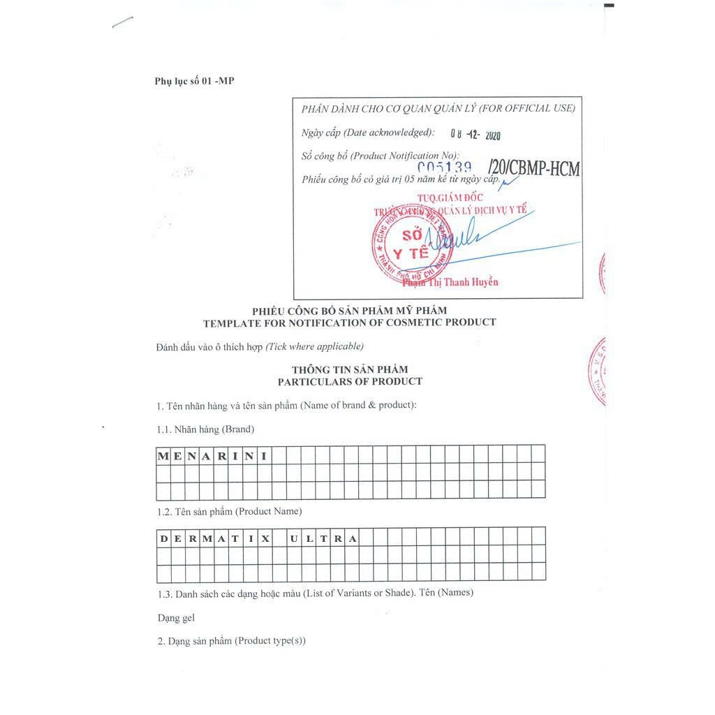 Kem Sẹo DERMATIX ULTRA khử thâm, xóa sẹo cũ, sẹo côn trùng cắn, sẹo lồi, sẹo bỏng, bỏng nước 15G