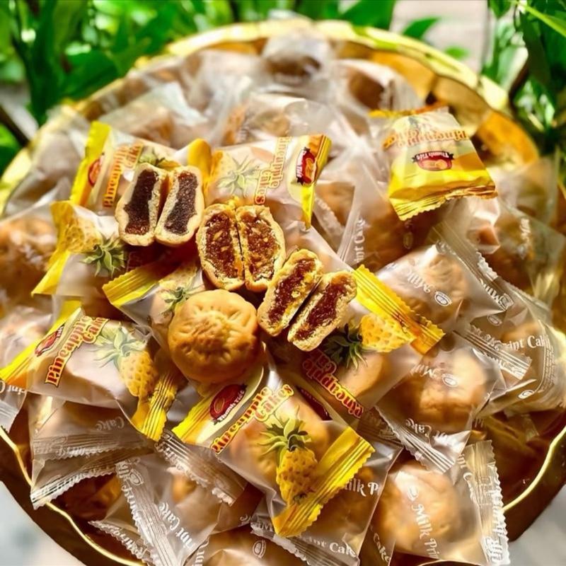 BÁNH NHÂN KHÓM Chua Chua Ngọt Ngọt (vừa ăn thơm ngon tròn vị)