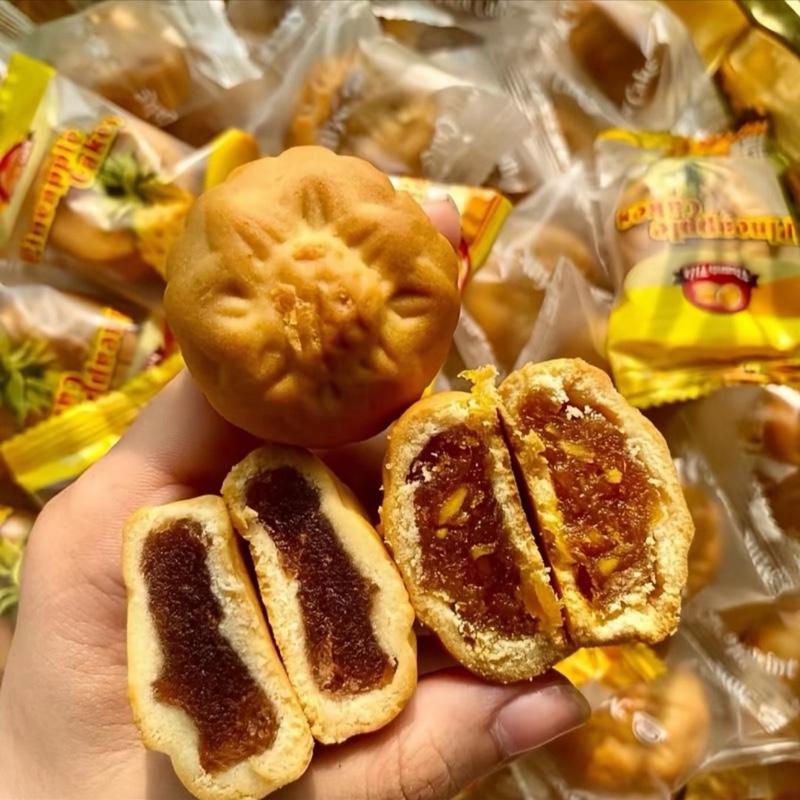 BÁNH NHÂN KHÓM Chua Chua Ngọt Ngọt (vừa ăn thơm ngon tròn vị)