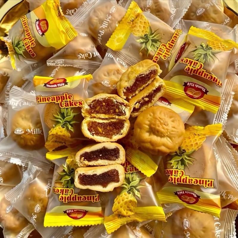 BÁNH NHÂN KHÓM Chua Chua Ngọt Ngọt (vừa ăn thơm ngon tròn vị)